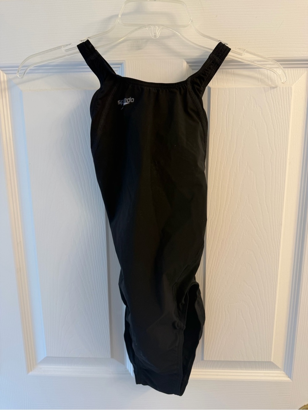 Speedo Black Womens/Girls' Fastskin Competition Racing Swimsuit - Size 34 NWT